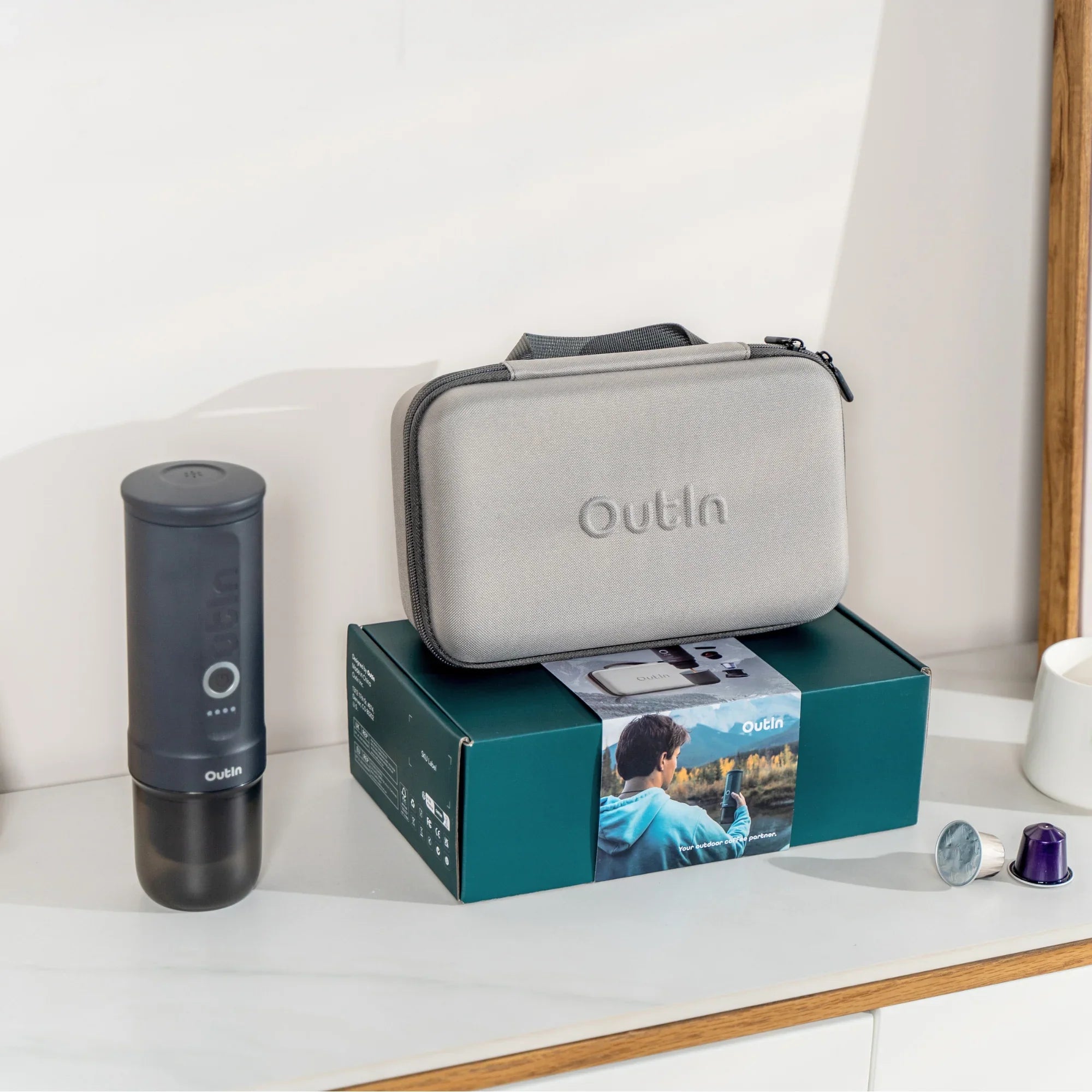Traveler Espresso Gift Set (Space Grey) – Plants-Zen