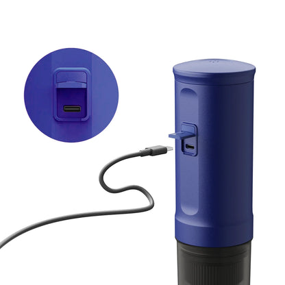 Nano Portable Espresso Machine Set (Ocean Blue)
